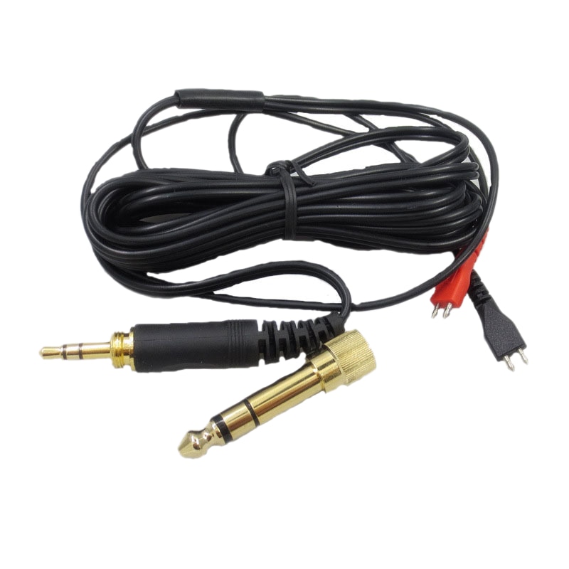Vervanging Audio Kabel Voor Sennheiser HD25 HD25-1 HD25-1 Ii HD25-C HD25-13 Hd 25 HD600 HD650 Hoofdtelefoon: Default Title
