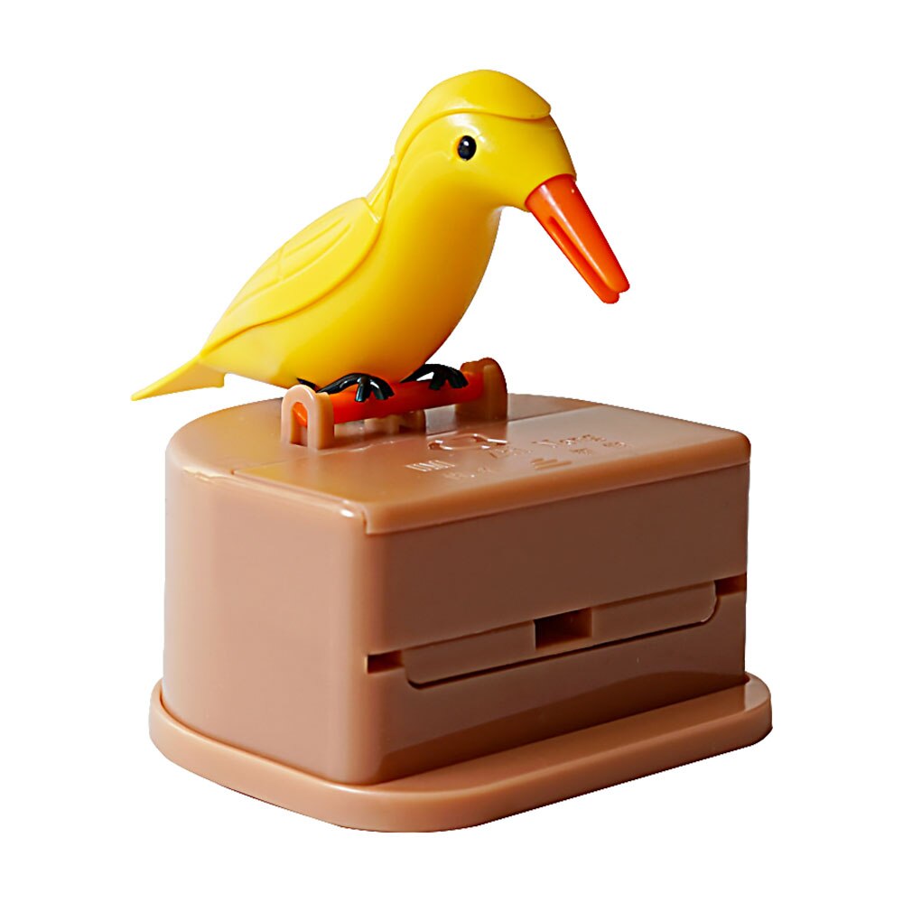 1Pc simpatico colibrì stuzzicadenti distributore automatico uccello stuzzicadenti scatola con stuzzicadenti pulizia denti segreto Stash Tandenstokers: C