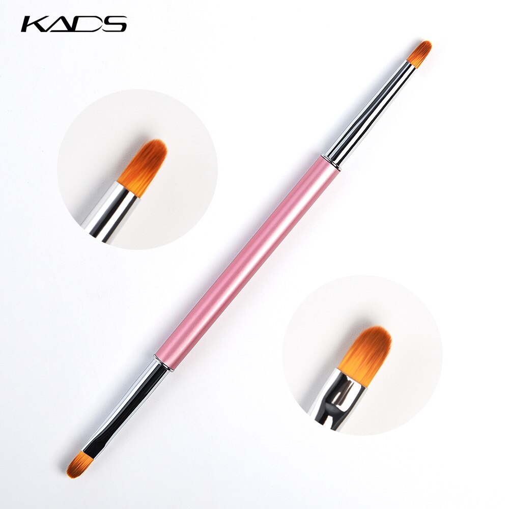 Kads nail art pensel uv gel pensel nail art tips forlængelse pen maleri tegning til gradient manicure pencel værktøj