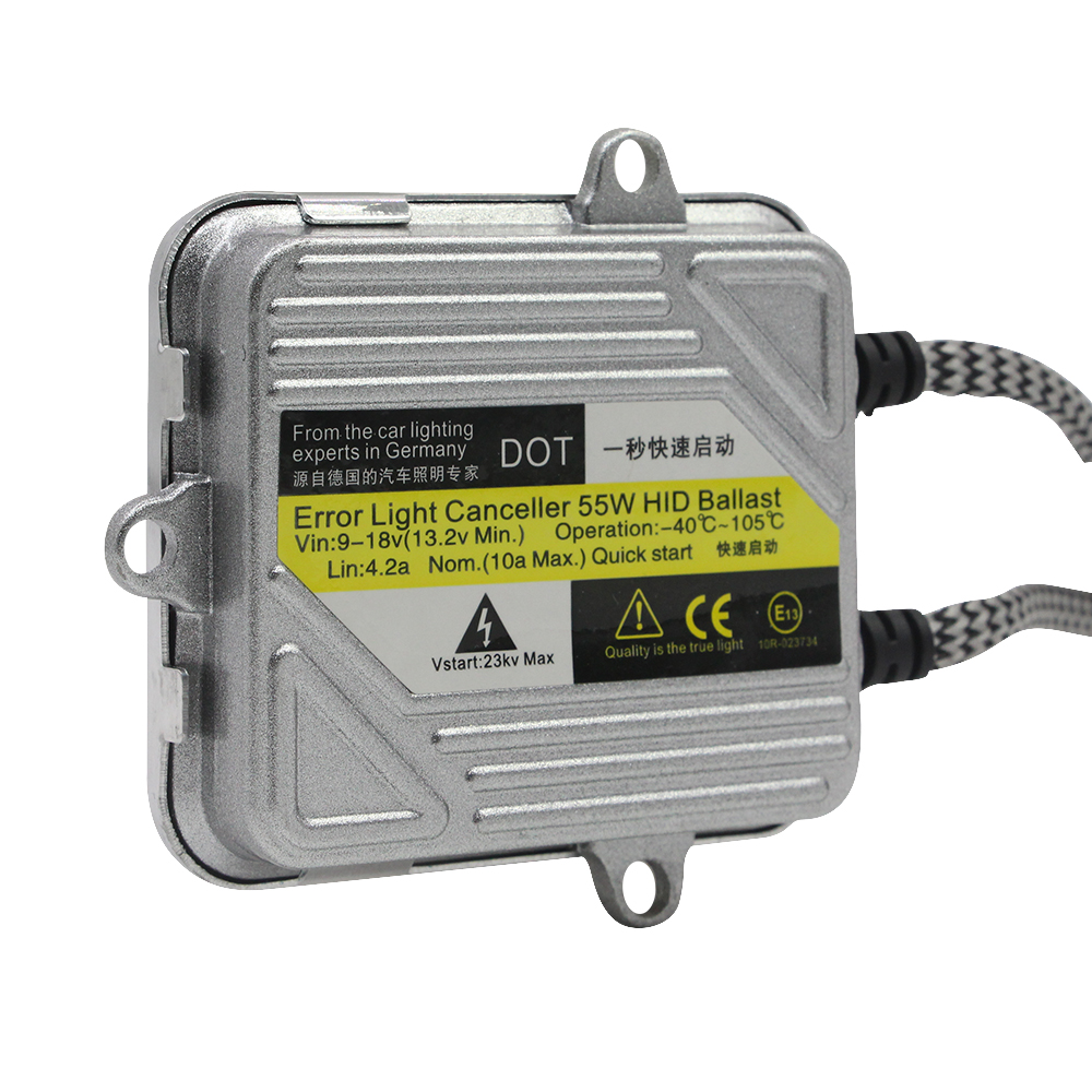 HID Xenon Ballast 12V 55W Slim Digital Ballast Block Electronic Ignition For Xenon Bulb H7 H4 H1 H3 H11 9005 9006 9007 880 881