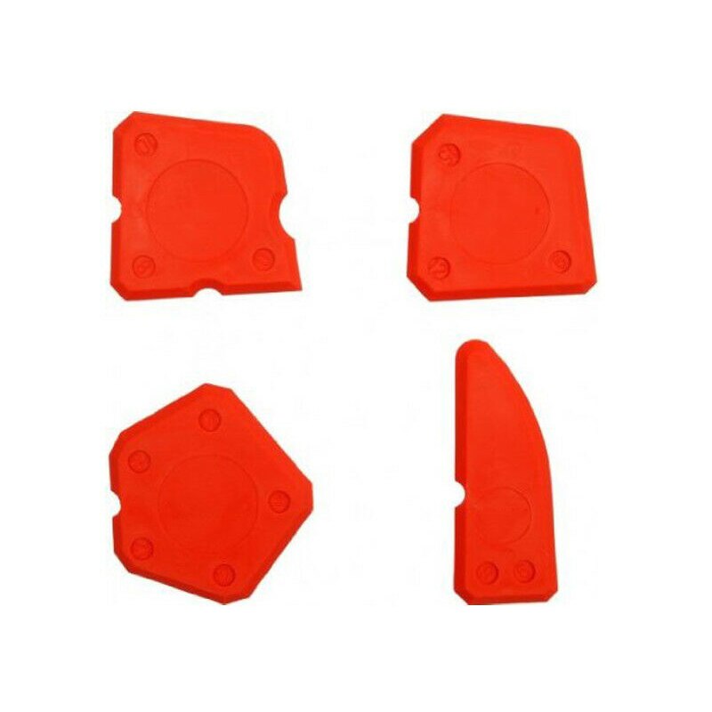 4 Stuks Schraper Tool Kit Window Deur Siliconenkit Spreader Spatel Schraper Cement Kalefateren Removal Tool Kit Remover Tool