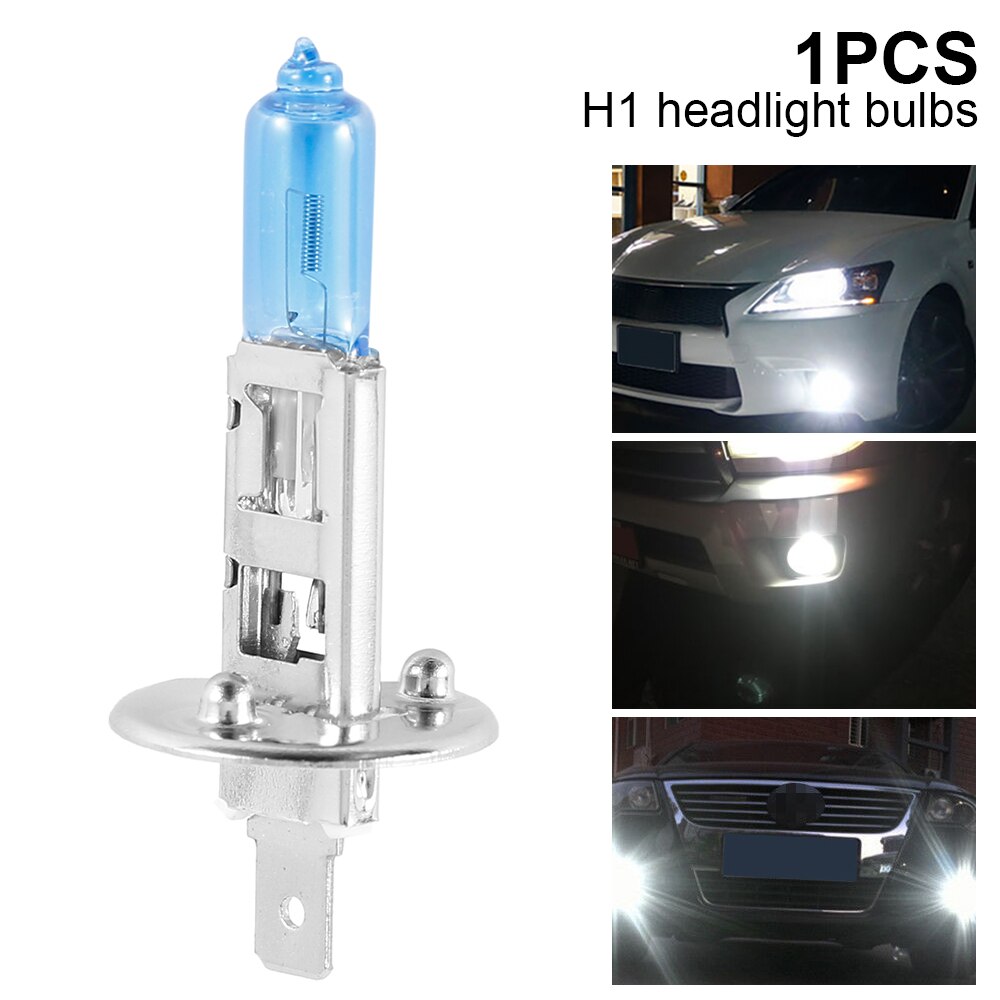 H1 Car Headlights Halogen Bulb Super White Quartz Halogen Bulb 12V 100W Car Headlights Car Accessories