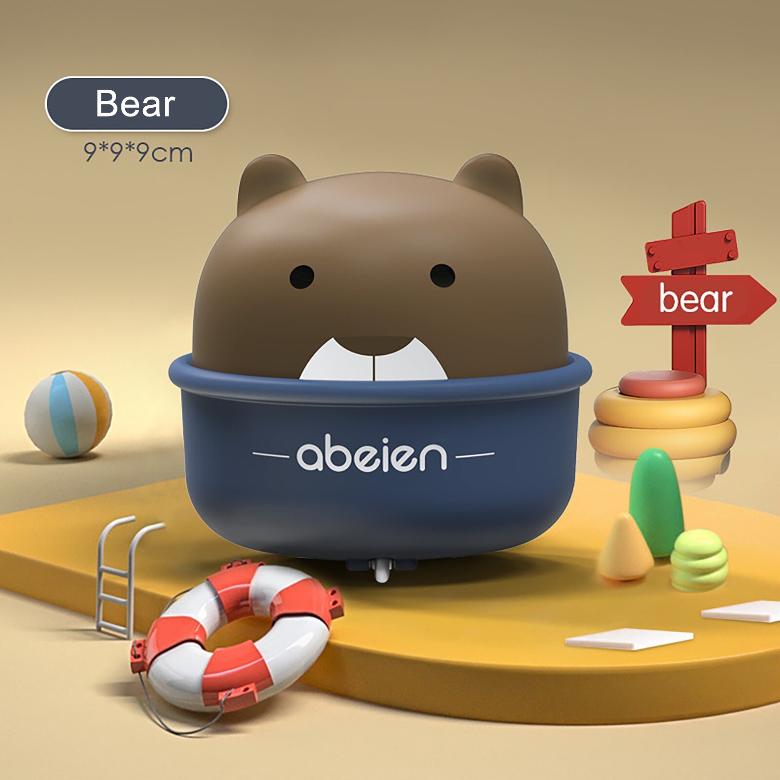 Mini Baby Speelgoed Auto Wind Up Cartoon Dier Speelgoed Druk En Gaan Voertuigen Voor 1-4 Jaar oude Kind Clockwork Fidget Speelgoed: D