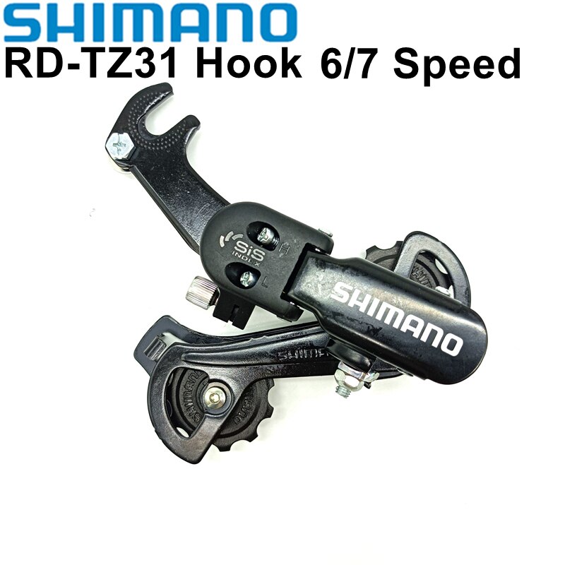 Shimano-ojo de desviador trasero para bicicleta de montaña, piezas de montaje directo RD TZ31, 6S, 7S, 18S, 21 velocidades, RD-TZ31