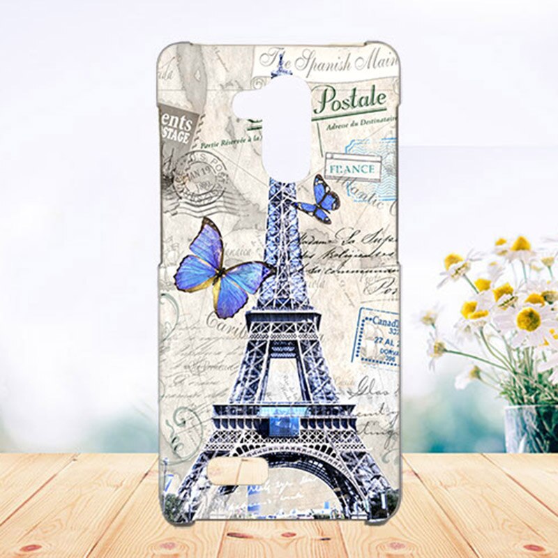 Soft Tpu Phone Case For BQ BQ-5516L Twin Cases Silicone Painted Wolf Rose Eiffel Fundas Sheer For BQ BQ-5516L Twin Back Cover: y011