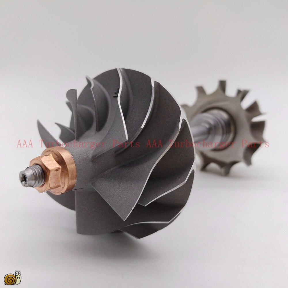 Eje de turbina TF035 Turbo Rotro y rueda 36,2*43mm, piezas de la rueda del compresor 38,2*49mm proveedor AAA turbocompresor