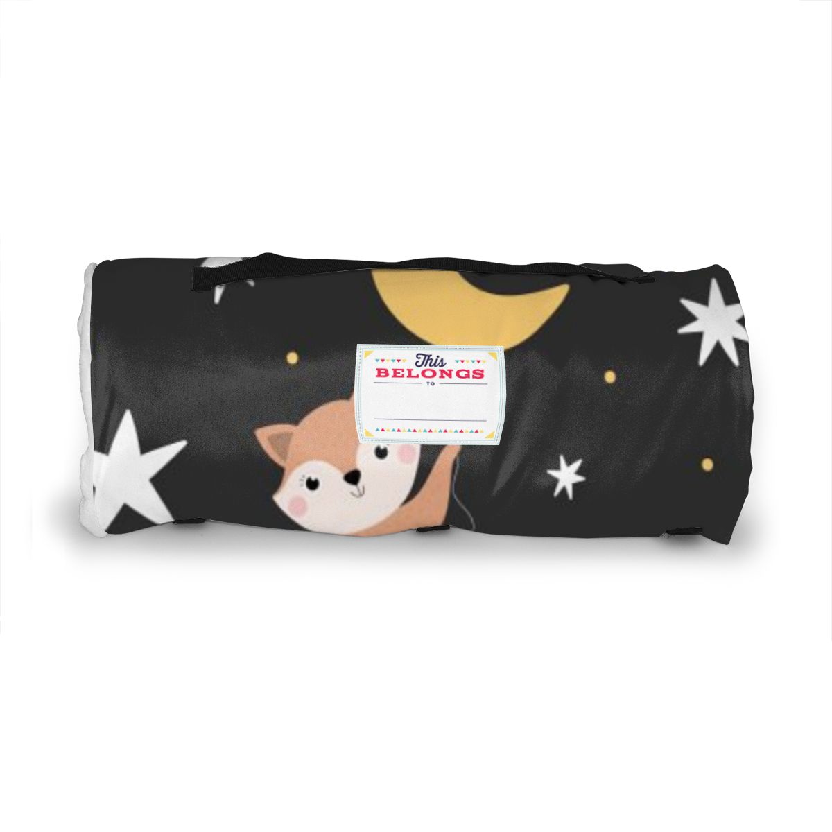 Sleeping Animals And Stars Nap Mat with Pillow for Toddler Boys and Girls Ideal for Daycare and Preschool