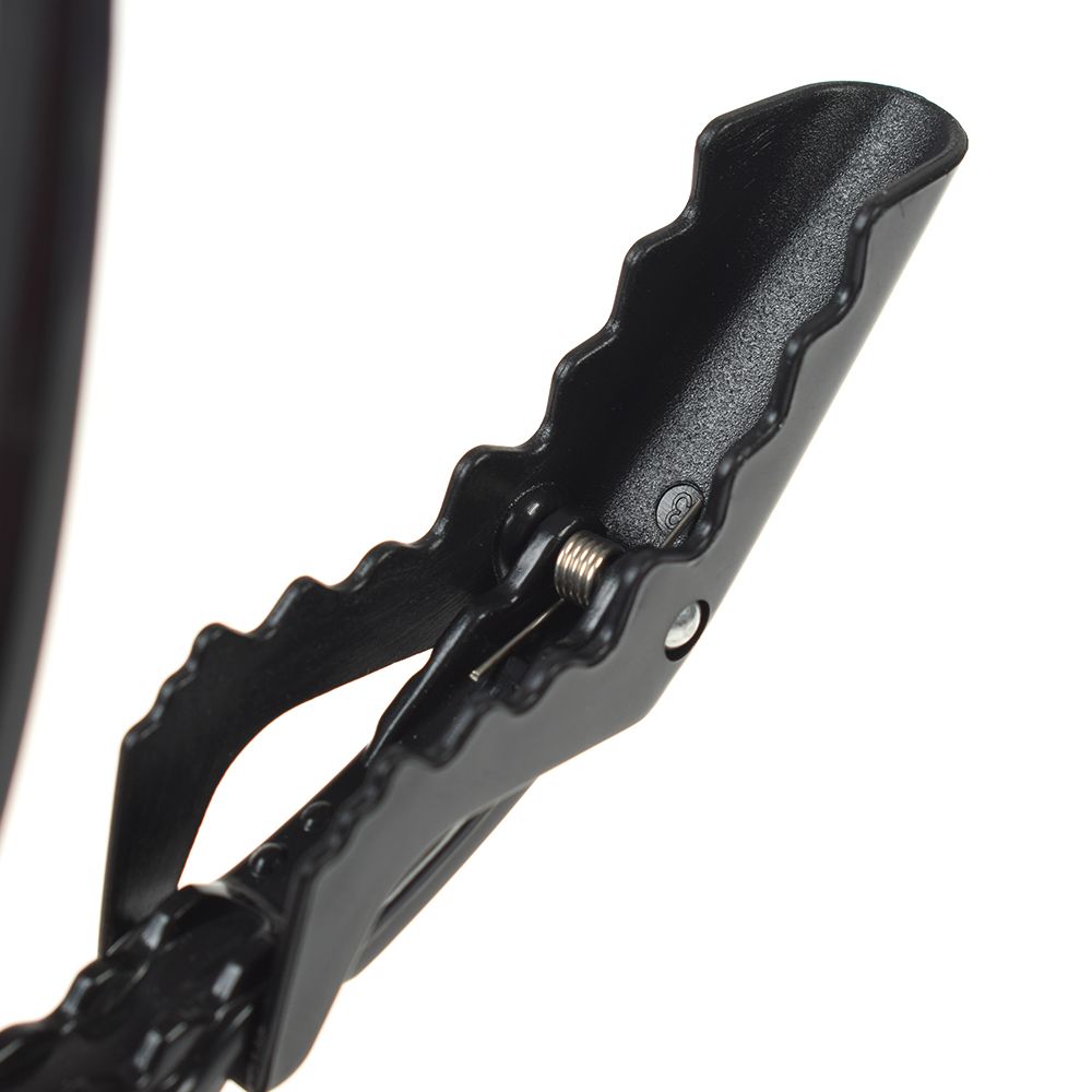 Pinzas para el cabello mate, pinza para seccionar de cabello, pinza para el pelo, herramienta de salón de peluquería, pinza de pelo de cocodrilo para mujeres 1 pieza