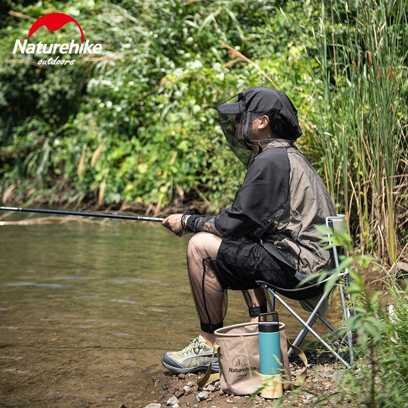 Naturehike Outdoor Anti-Muggen Pak Ultralight Cool Ademend Perspectief Vissen Pak Camping Wandelen Anti-Insect Kleding