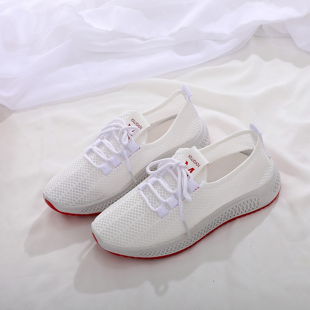 Perimedes Women's Ladies table tennis Elastic shoes Sport Walking Sneakers Women Breathable Soft girls tennis shoes#g35