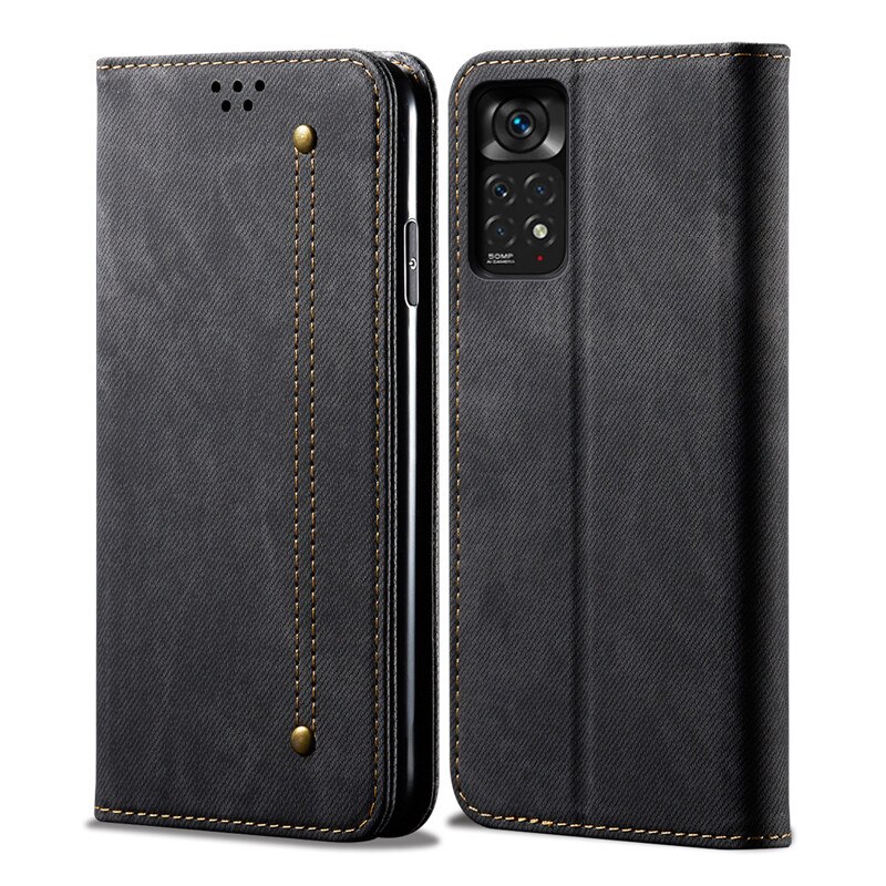 Poco X4 Pro 5G Protective Case Leather Texture Magnetic Book Cover for Xiaomi Poco X4 NFC Flip Wallet Case Poco X4 Pro X 4 NFC