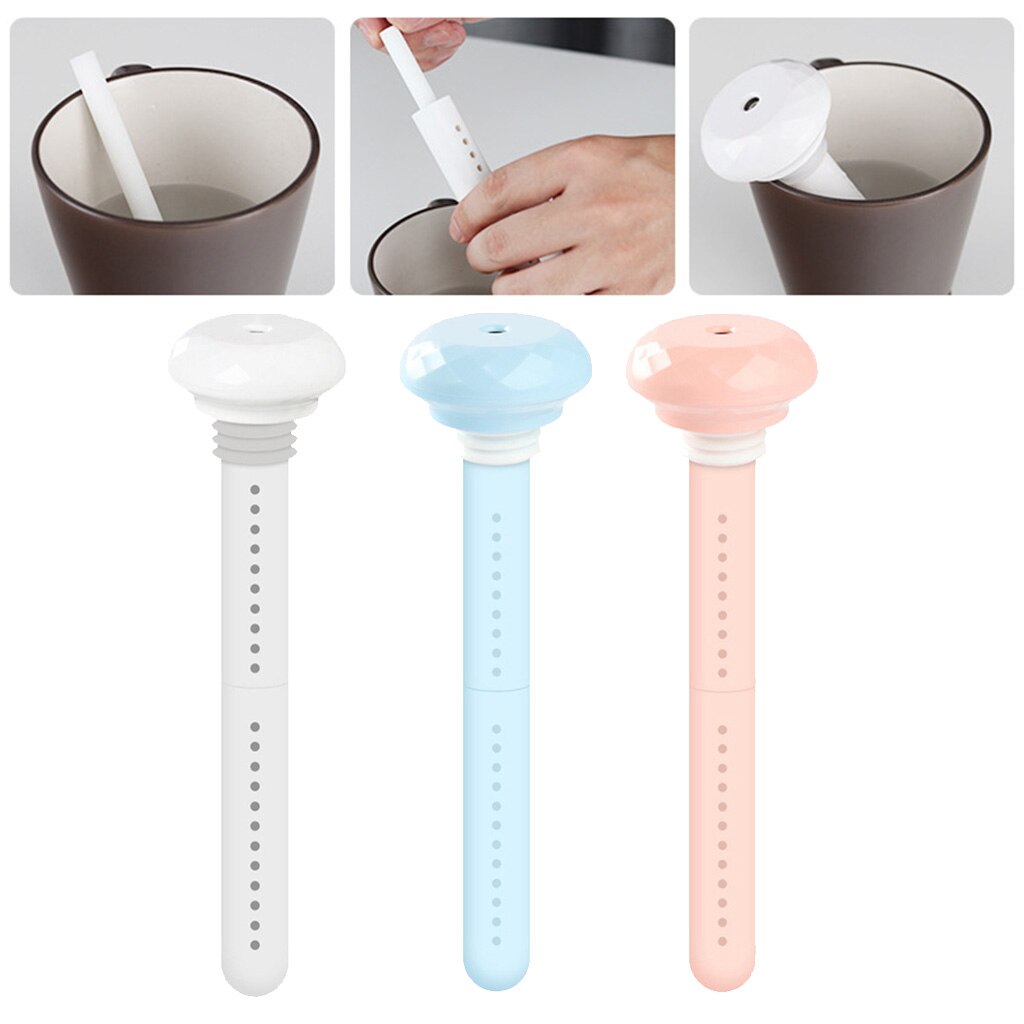 Draagbare Mini Water Bottle Cap Luchtbevochtiger Mist Maker Voor Thuis Car Office Water Bottle Caps Luchtbevochtiger Mini Mist Maker