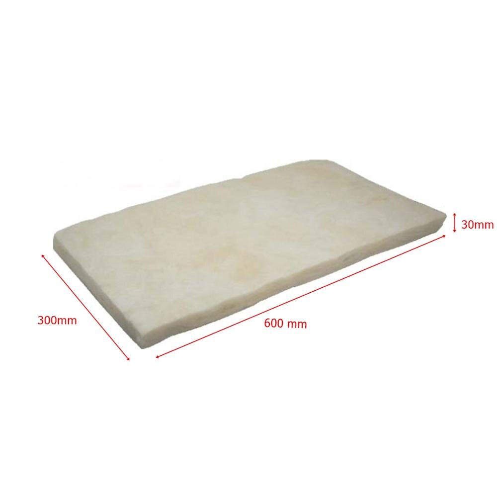 Plancha de fibra para Tubo de escape - Lana de Roca 600x300x30mm - Aislamiento ruidos