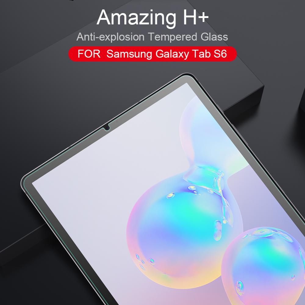 NILLKIN Verbazingwekkende 9H Clear Anti-explosie H + Gehard Glas Film voor Samsung Galaxy Tab S6 Tablet Screen protector