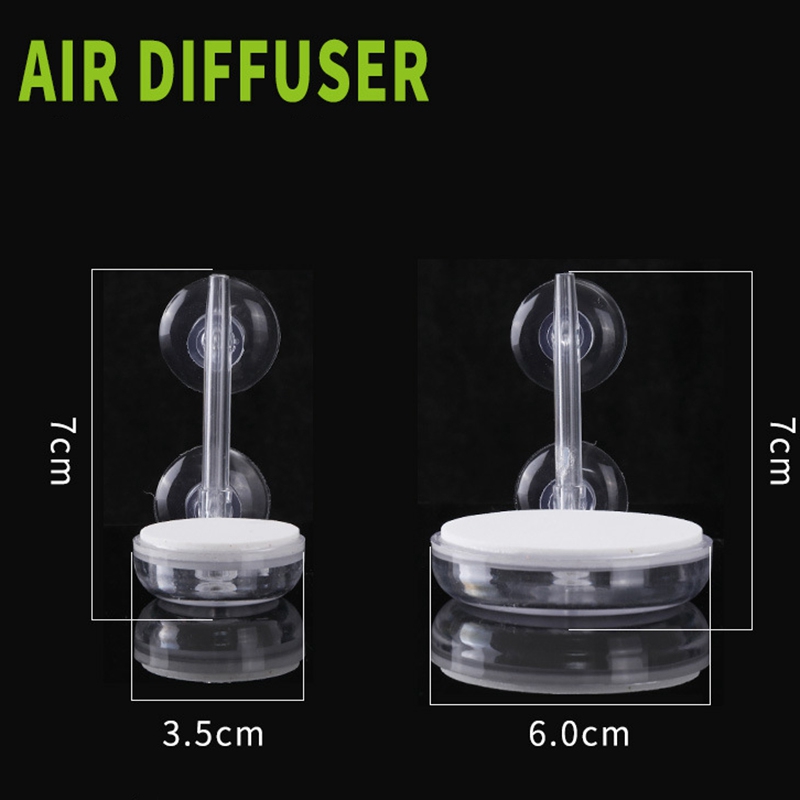 1 Piece Aquarium O2 Refiner Air Oxygen Diffuser Mini Atomizer Fish Tank