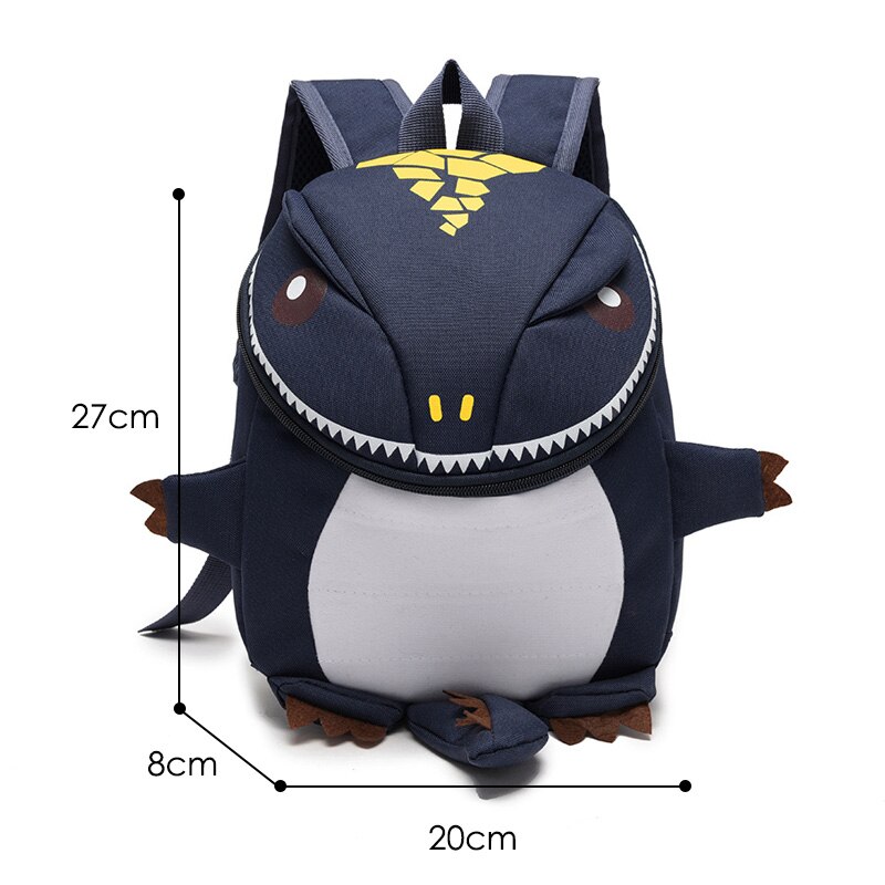 Elephant School toddler Backpack for Children Cute 3D Animal Kids School Bags Boys Girls Schoolbag plecak szkolny: 22