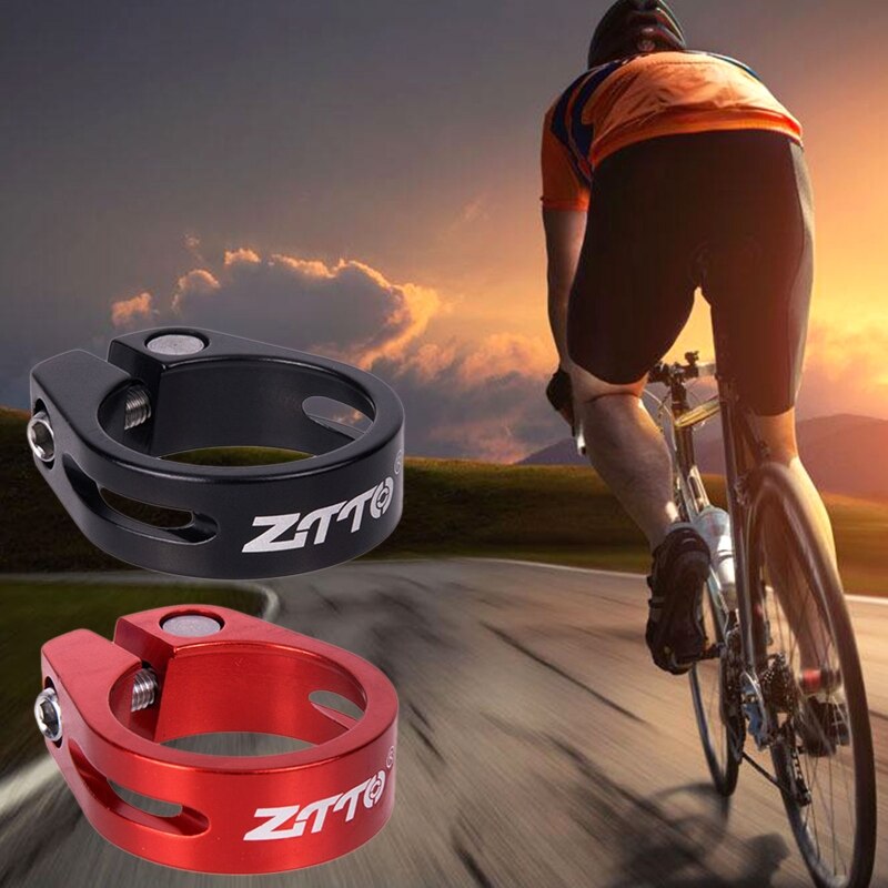 Mtb racefiets zadelpenklem 31.8/34.9mm aluminiumlegering fiets zadelpen buisklem fietsaccessoires