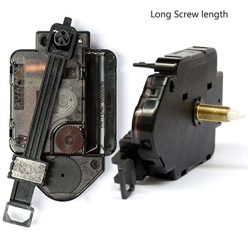 Mecanismo de reloj de péndulo de eje largo clásico, piezas de reparación de movimiento, piezas de Motor de reloj de pared DIY, accesorios para el hogar, mecanismo de reloj de cuarzo