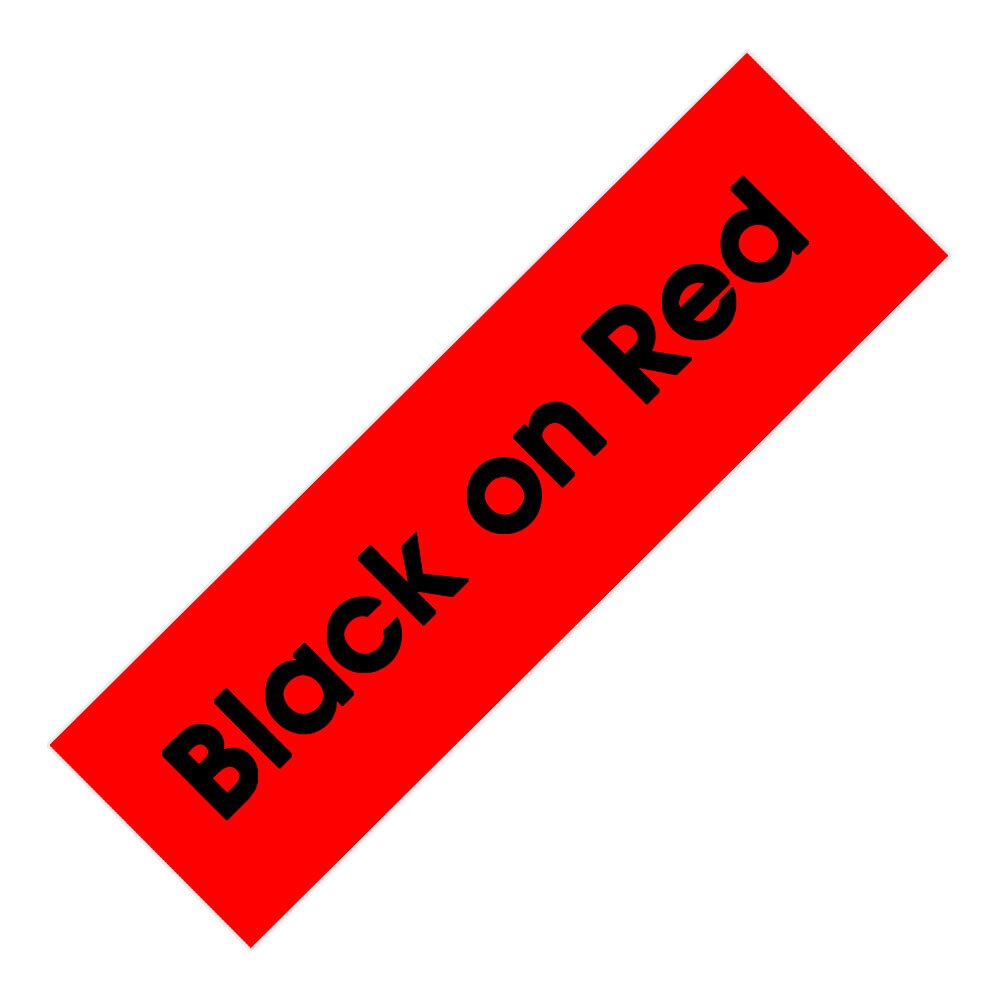 24mm Tape For Dymo D1 Label Tape 53710 53713 53714 53715 53716 53717 53718 53719 Printer Ribbon For Dymo LabelManager 400 450: Black on Red