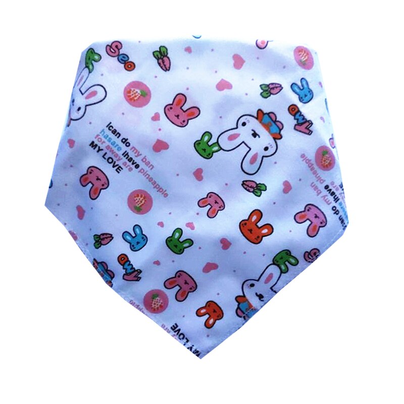neue Baby Lätzchen Dreieck Doppel Baumwolle Lätzchen Cartoon Print Speichel Handtuch Baby Jungen Mädchen Fütterung Schürze Baumwolle Bandana Lätzchen