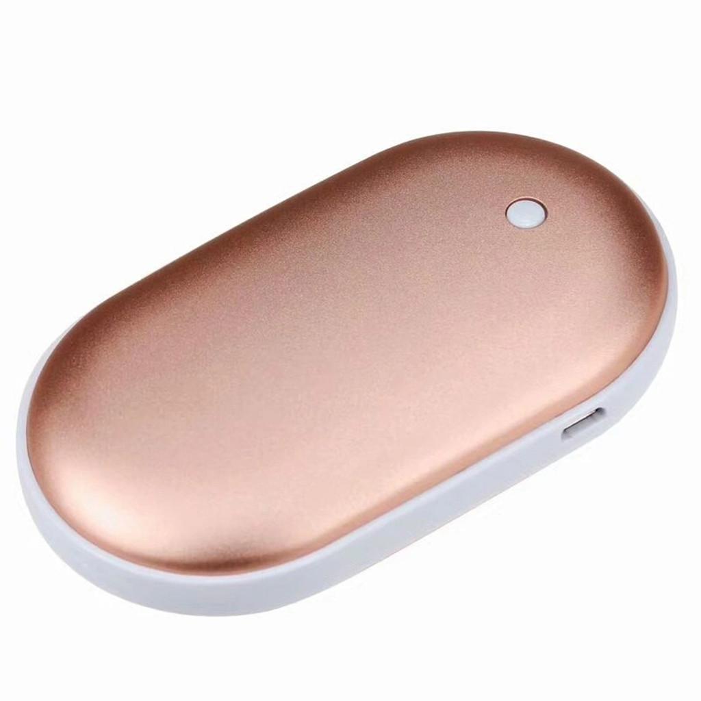 Trebladig uppladdningsbar usb-handvärmare 5200 mah elektronisk bärbar direktuppvärmning 2 timmars snabbladdning upp  to 10 timmar värme  f1: Rg