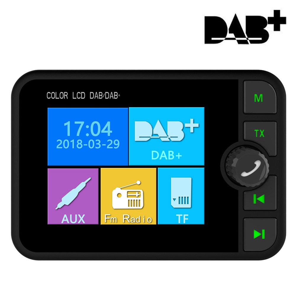 Universal DAB Radio Receiver DAB+ Box USB Stick Car DAB Turner Digital Broadcasting with SMA Antenna For Android Car Player