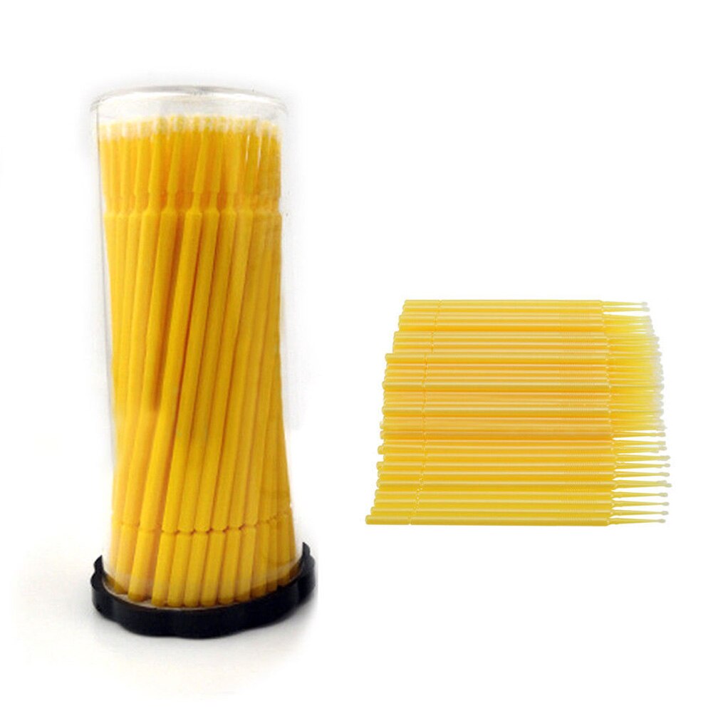 100pcs/lot Repair Disposable Paint Touch-up Portable Small Tip Random Pen Car Mini Brushes