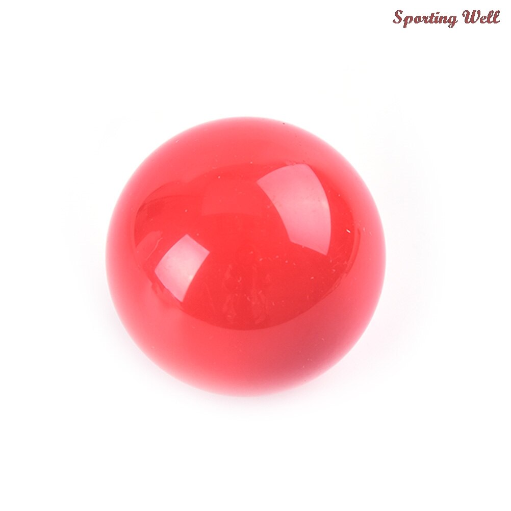 1pc 52.5mm Red Billiard Balls Training Ball Resin Snooker Ball Cue Ball For Billiards Snooker Accessories