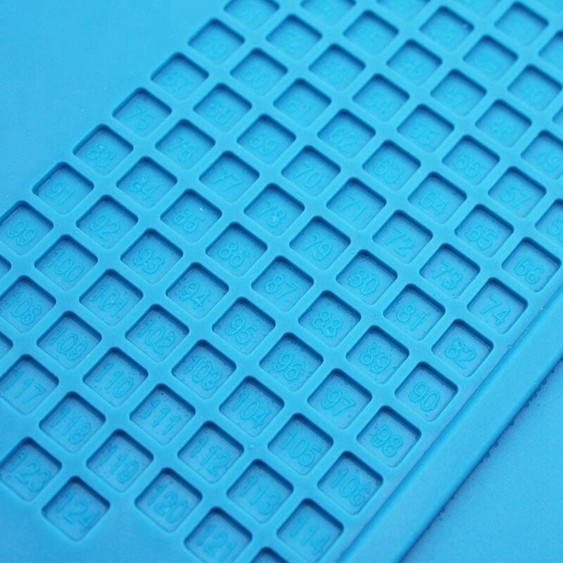 Soldering Mat Solder Pad Insulation Silicone Mat Anti Static for Soldering Brazing Repair Tool Welding Past