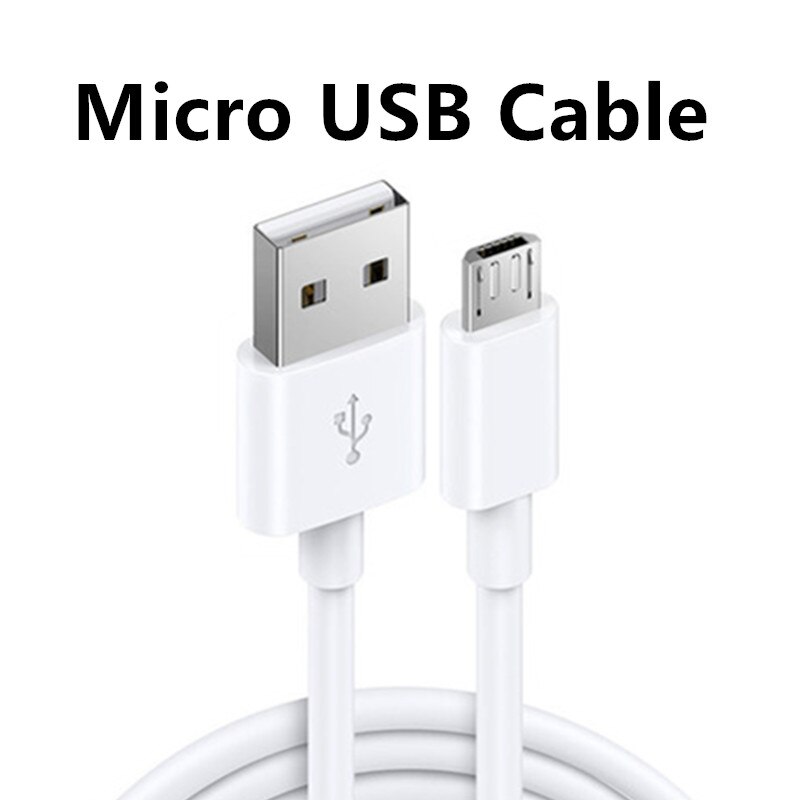 Cargador rápido USB para Huawei, Adaptador europeo P8 mini P9 Lite P40 P20 P30 lite PRO Mate 9 10 20 NOVA 5t 5i P Smart 5C 6C: 1m Micro Cable