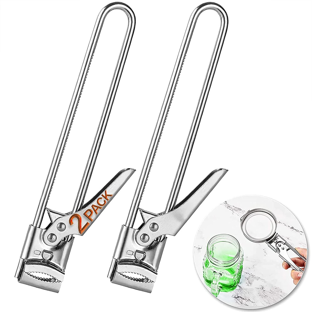 Apriscatole pinza in acciaio inossidabile apribottiglie manuale regolabile multifunzionale apribottiglie accessori da cucina