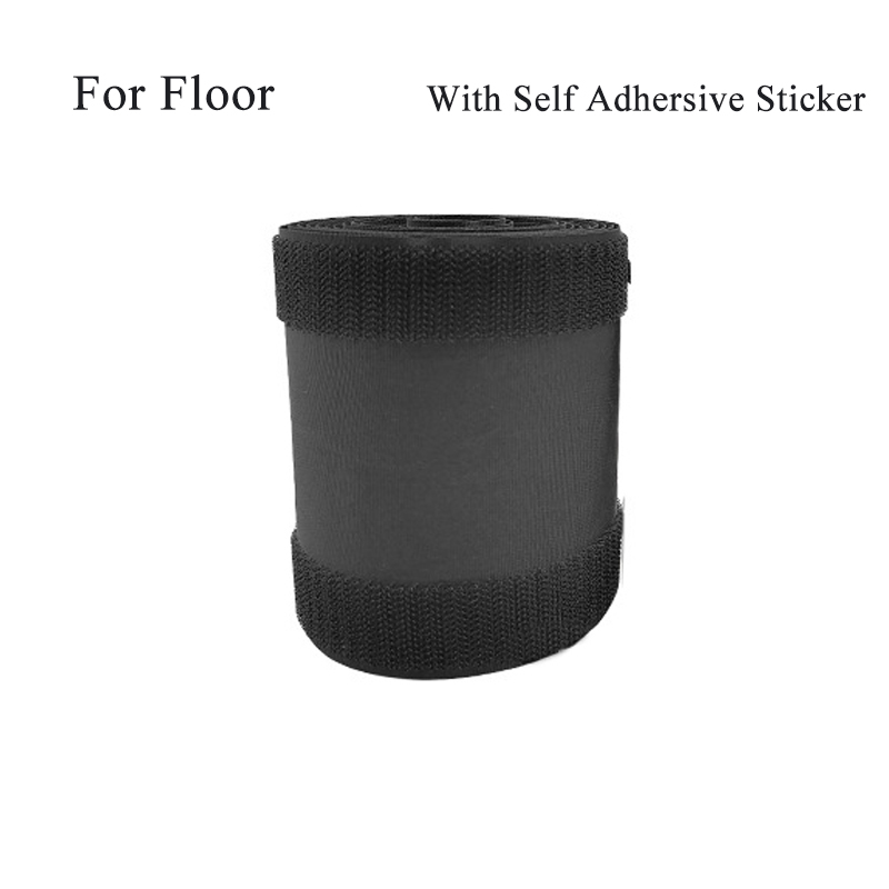 1 Meter Soft Adjustable Office Desk Wire Cable Cover Organizer Wire Protector For Floor/Carpet/Trunk/Desk Office Supplies: 1m for floor black