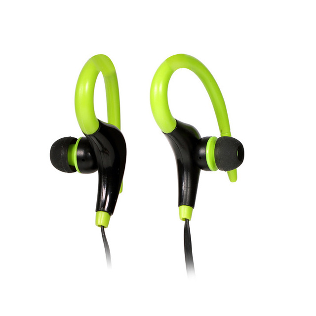 Wireless Bluetooth Headset Headphones Stereo Foldable Sport Earphone bluetooth earphone Microphone headset and earhook 2: green 2