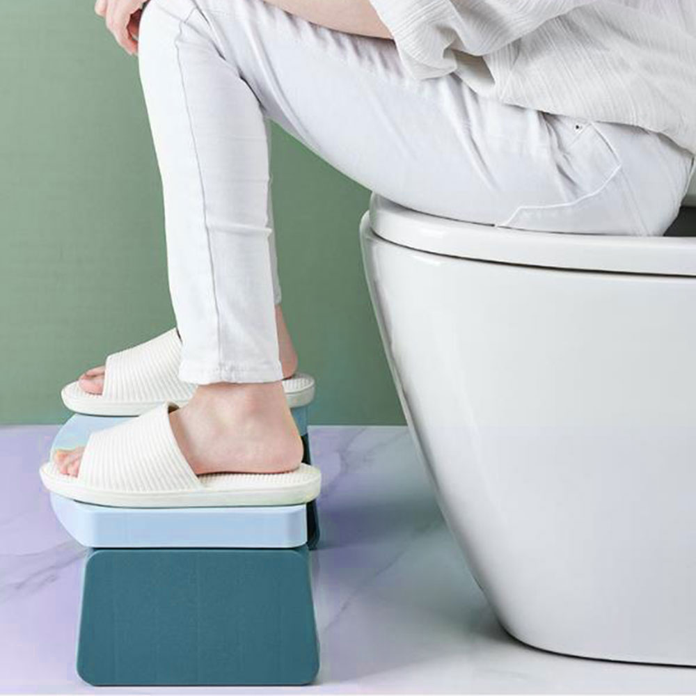 Foldet toilet skammel trin skammel squat artefakt u-formet fortykkelse husstand plast børn gravide toilet toilet taburet