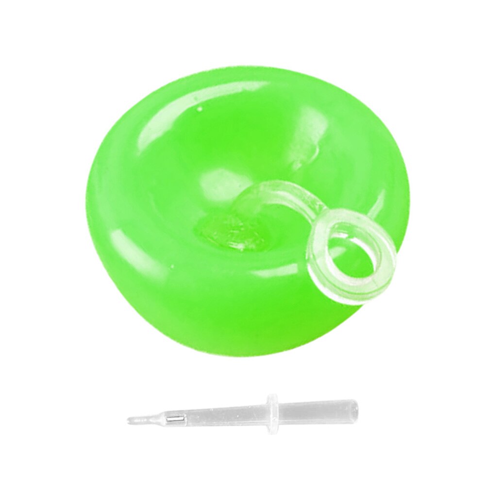 Children Outdoor Soft Air Water Filled Bubble Balls Blow Up Balloon Toy Fun party game for kids inflatable funny ball: S Green