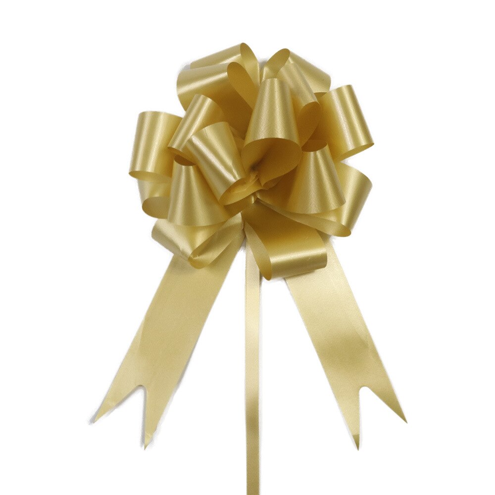 30/10 pièces grand ruban tirer arcs tirer arcs noeud ruban tirer arcs grand tirer arc avec ruban tirer arcs avec ruban décor: L / Or
