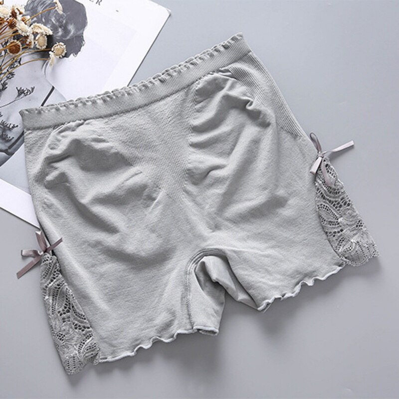 Sexy Kant Zachte Katoen Naadloze Veiligheid Korte Broek Zomer Onder Rok Shorts Modale Ijs Zijde Ademend Korte Panty Broek