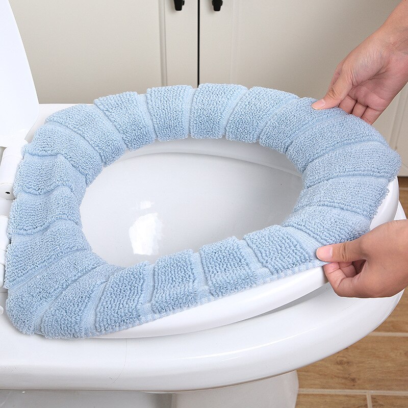 Washable Toilet Seat Cover Mat Set For Home Decor Closestool Mat Seat Case Toilet Lid Cover Accessories Wc Bathroom Accessories