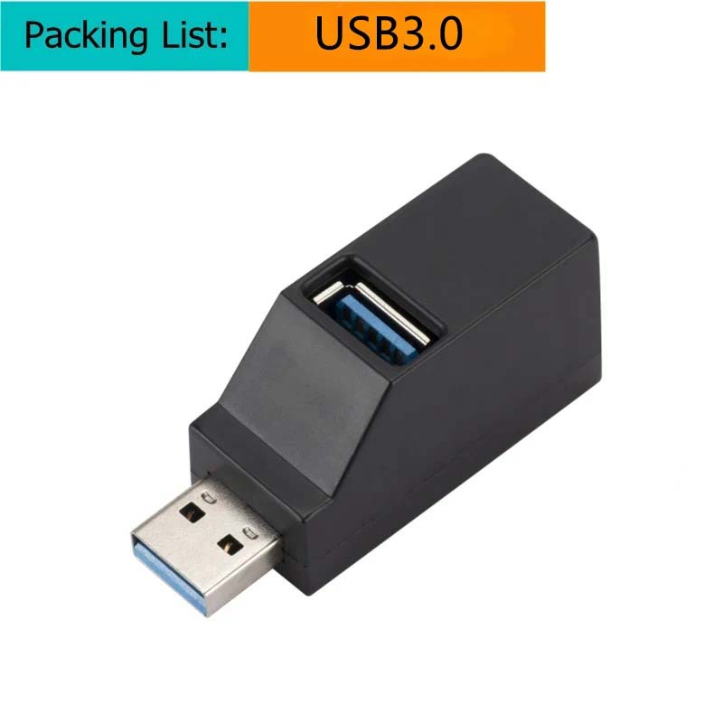 3-in-1 USB HUB USB 3.0 Adapter USB Docking Station USB Splitter Extender OTG Adapter 5Gbps High Speed for PC Laptop Macbook: Blue