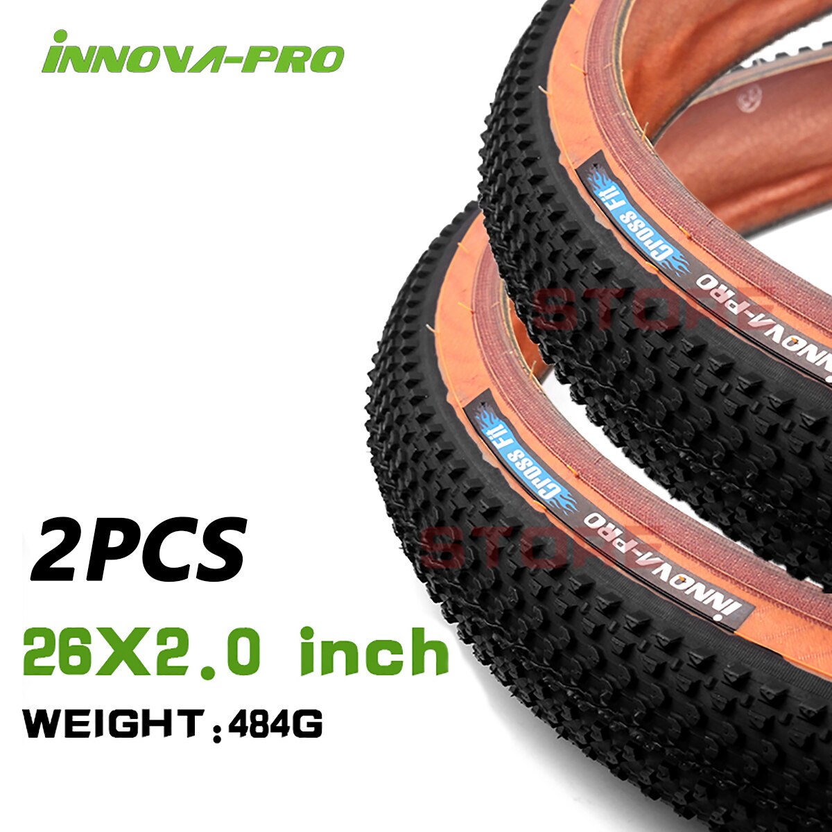 Innova mtb rengas 26 x 2.0 27.5 x 2.25 29 x 2.1 maantiepyörän rengas 700 x 25c puhkaisunkestävät ultrakevyet maastopyörän renkaat: 2pc mtb 26 x 2.0