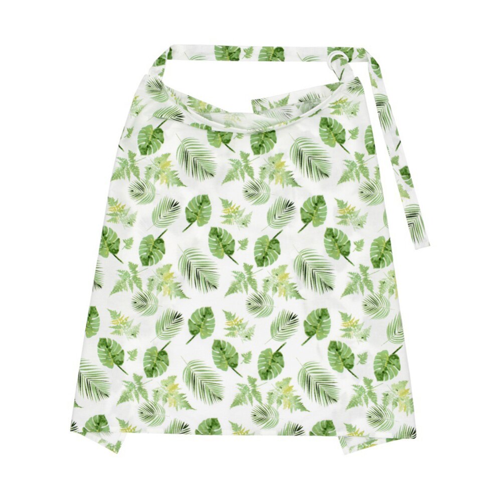 Breathable Mother Breastfeeding Cover Baby Nursing Cover Mother Outdoor Baby Shawl Feeding Covers Apron Cover nursing scarf: Green