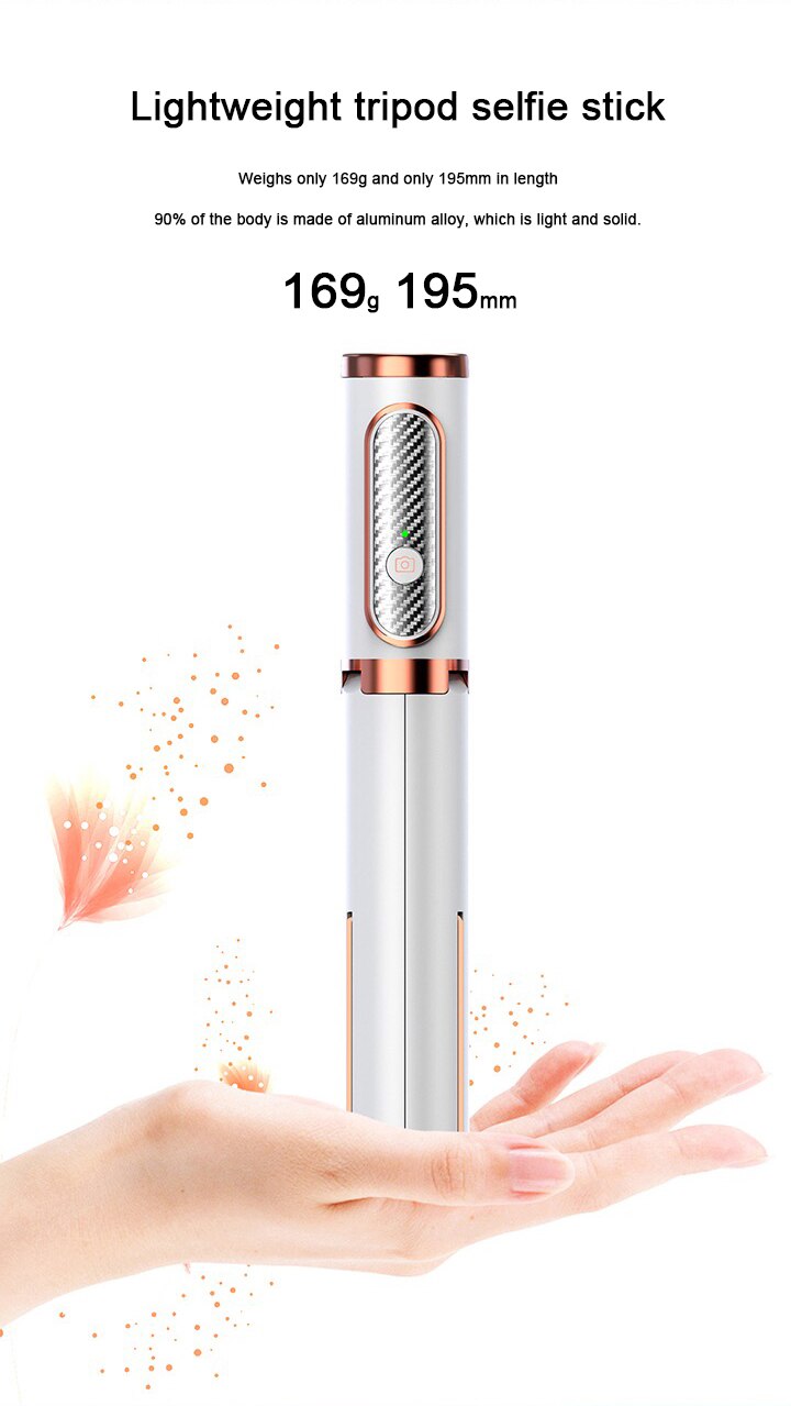 Smartphone Camera Tripod Monopod Wireless Remote For IPhone Samsung Huawei Bluetooth Selfie Stick Portable Foldable Handheld