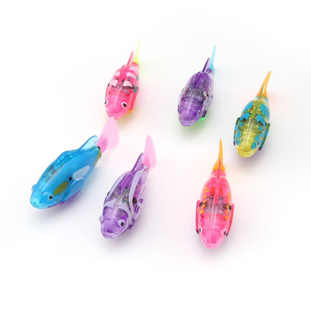 Sjov svømning elektronisk svømning fisk batteridrevet legetøj fisk kæledyr til fisketank dekorere fisk