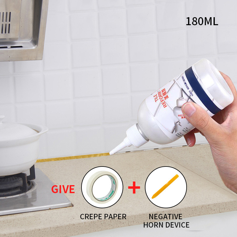 Tile refill fliser belægning skimmel renere fliseforsegler reparation lim boligindretning plakater & klistermærker håndværktøj