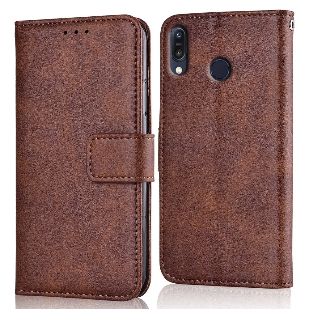 Flip Leder Telefon Fall für ASUS ZenFone Max M1 ZB555KL ZB 555KL ZB555 KL Fall brieftasche abdeckung