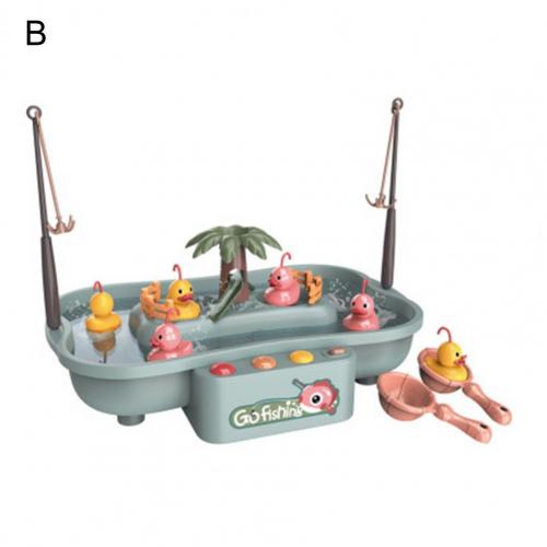 Kreative Interessante Elektrische Interessant Kunststoff Interaktive Spielen Angeln Spiel Wasser Spielzeug einstellen: B