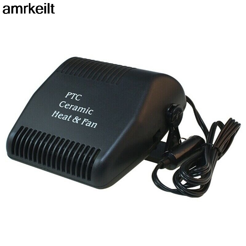 12V Auto Fan Heater Ontdooier Koeler Droger Voorruitverluchting Outlet Koud Wind Auto Draagbare Verwarming Ventilator 500W