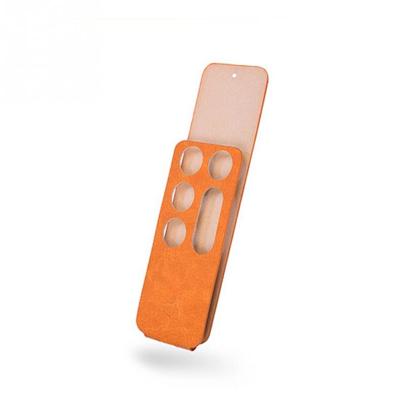 Oranje Afstandsbediening Covers Pu Bescherm Case Skin Cover Voor Apple Tv 4 Afstandsbediening