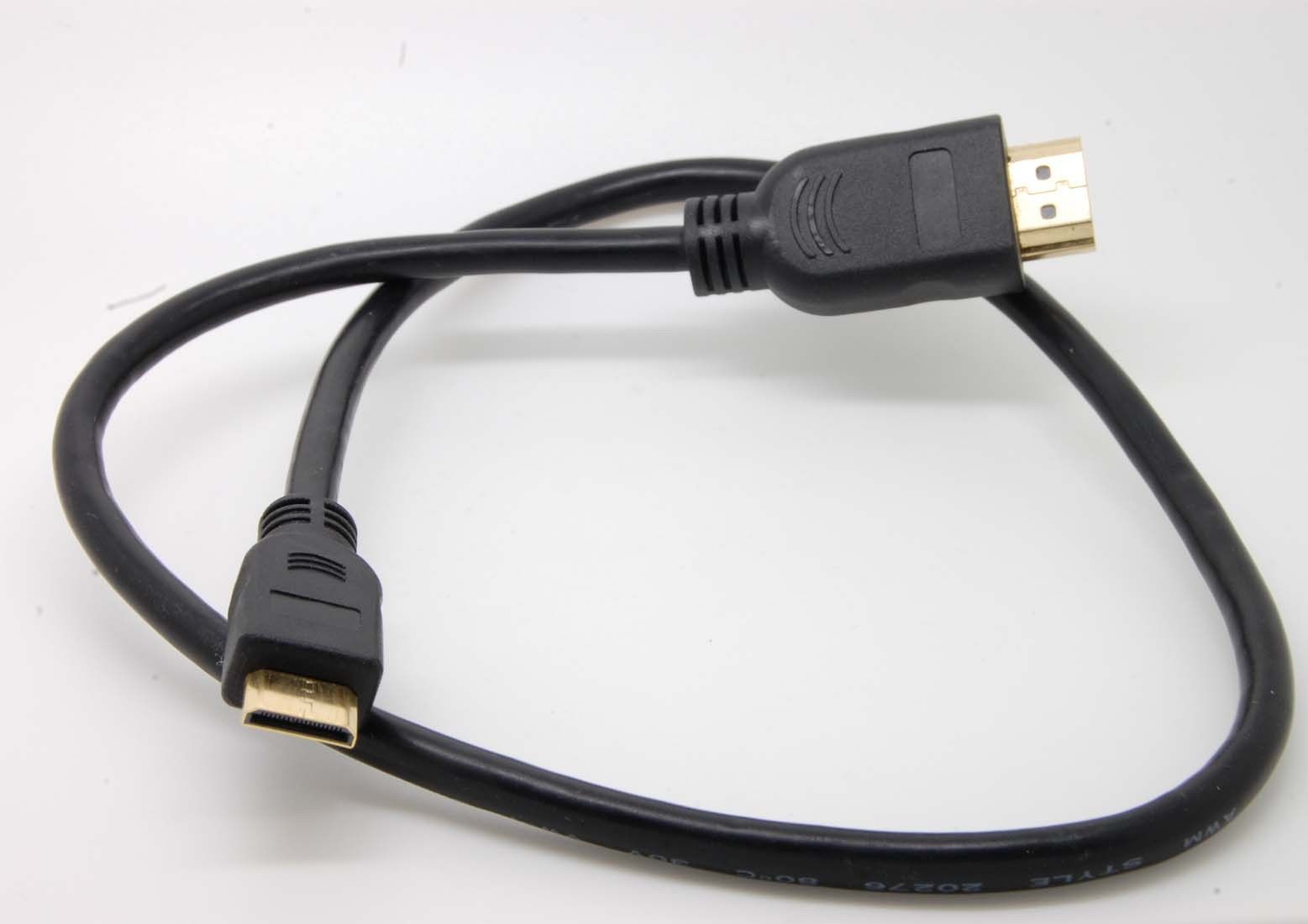 Cable Mini HDMI de Audio y vídeo HDTV, Cable/plomo para cámara Canon EOS 600D 500D 2000D Digital, novedad