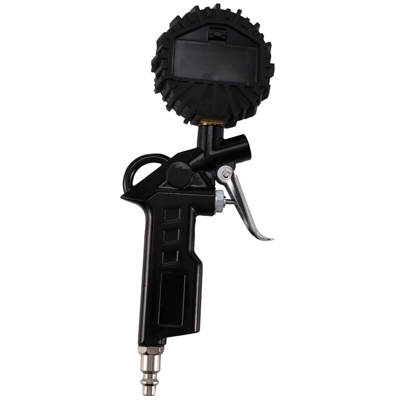 Digital Tire Inflator Pressure Gauge, 250 PSI Heavy Duty Air Chuck and Compressor Accessories with Hose and Quick Connect Plug f
